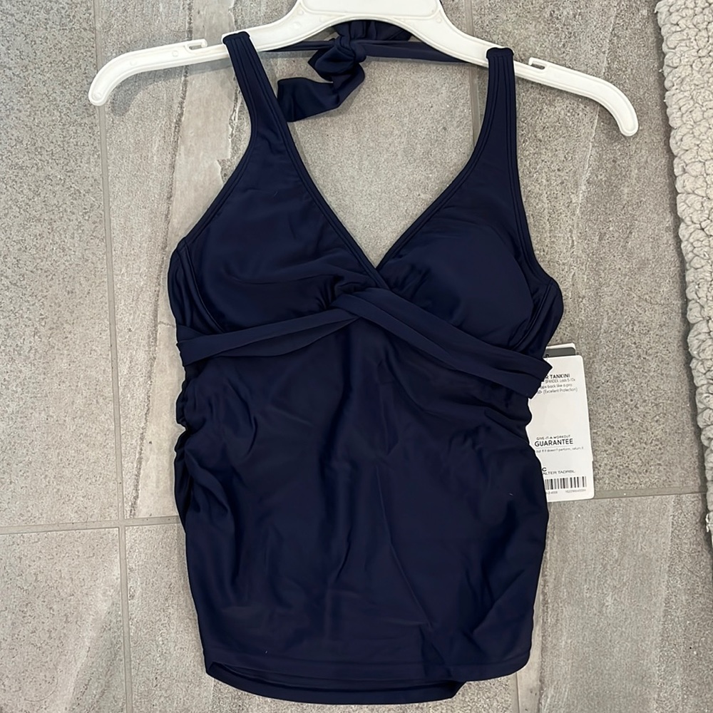 Athleta Tara Halter Tankini size 32 B/C
